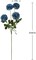 4-Pack 23-Inch Artificial Chrysanthemum Flowers – Rustic Faux Mums, Blue Silk Flower Arrangement for Home, Table, Porch, Garden, Wedding & Seasonal Décor